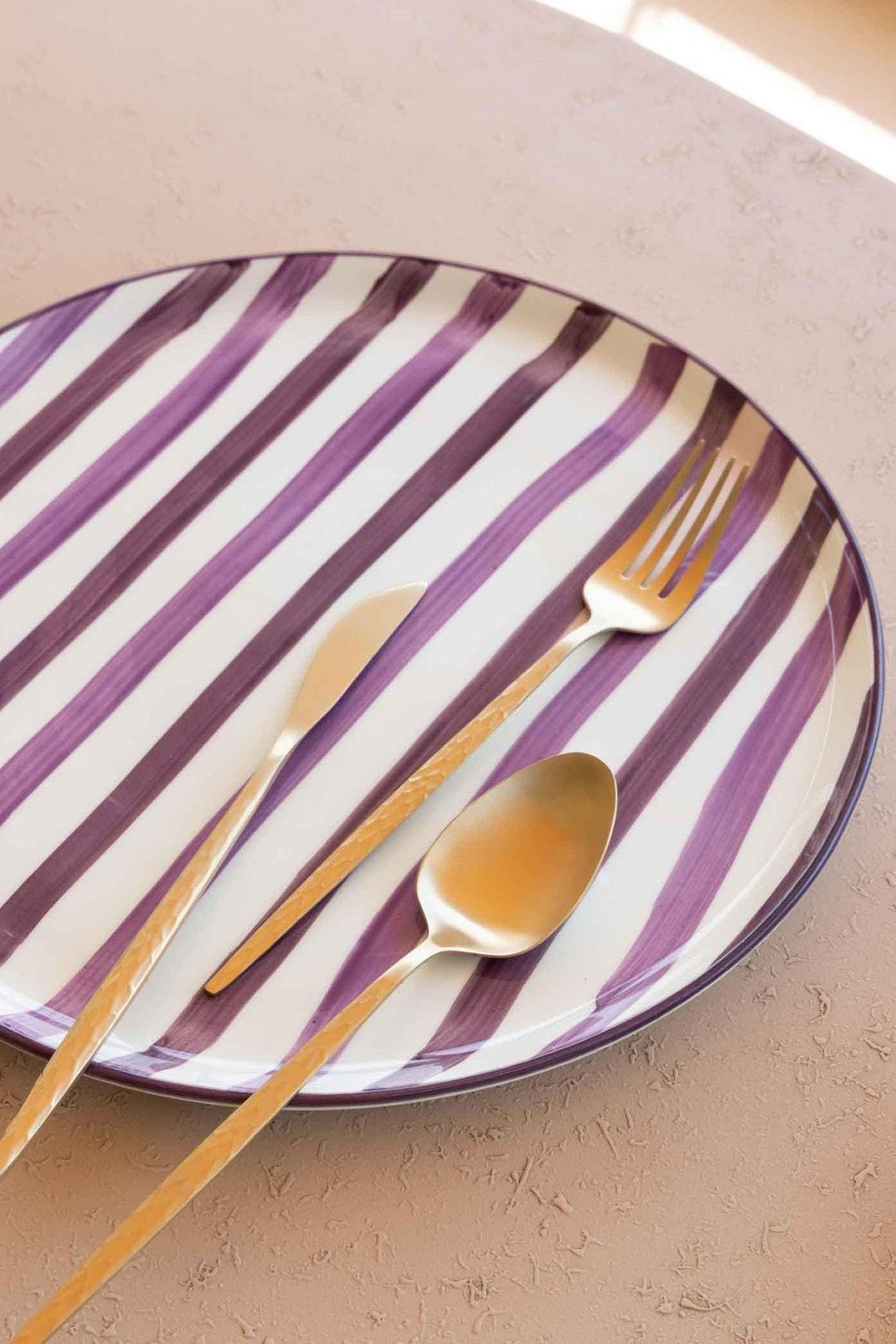 Joy Pasta Tabağı 6'lı Set, Mor, 19 Cm - 2