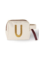 Harf Nakışlı Çanta U 14x12 Cm - 1