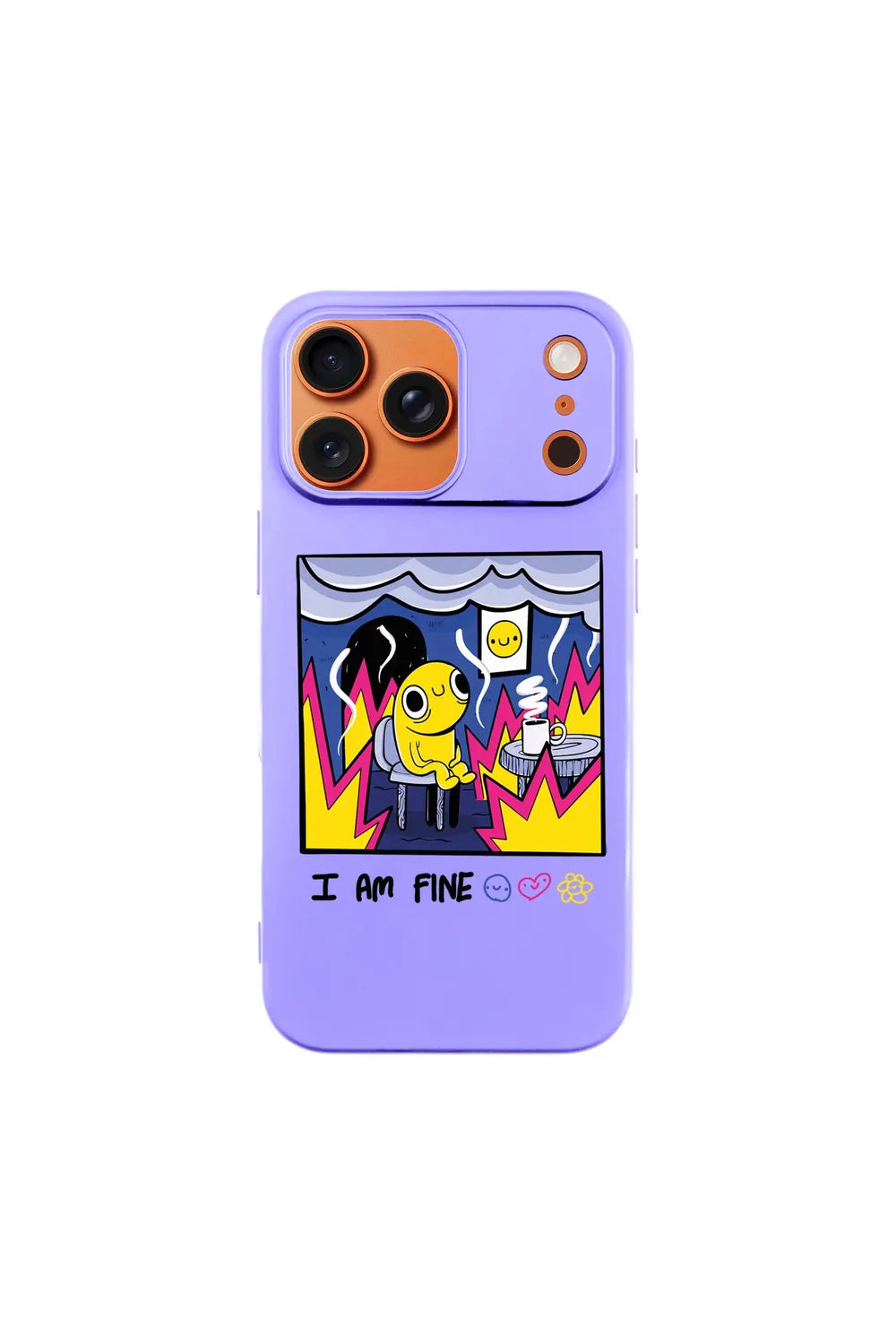 I Am Fine-Ultra Silikon Kılıf-Iphone 15 - 6