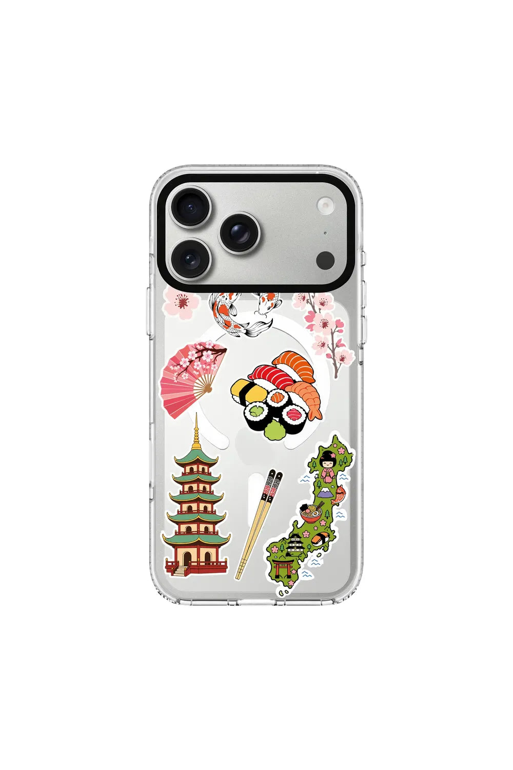 Koi Bento-Clear Kılıf Magsafe Özellikli - Iphone 17 Pro Max - 0