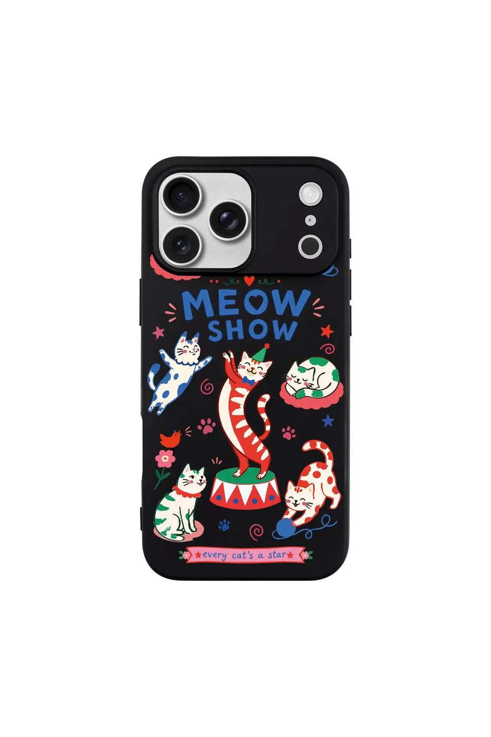 Meow Show Ultra Silikon Kılıf - Iphone 17 Pro - 3