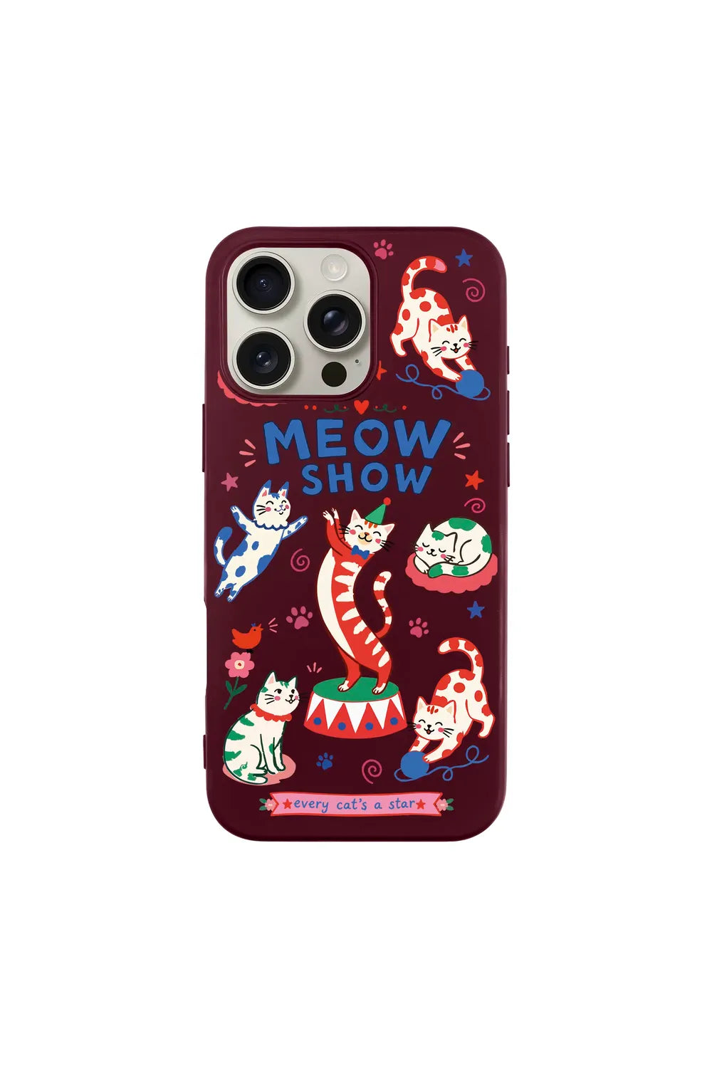 Meow Show Ultra Silikon Kılıf - Iphone 16 Pro Max - 0