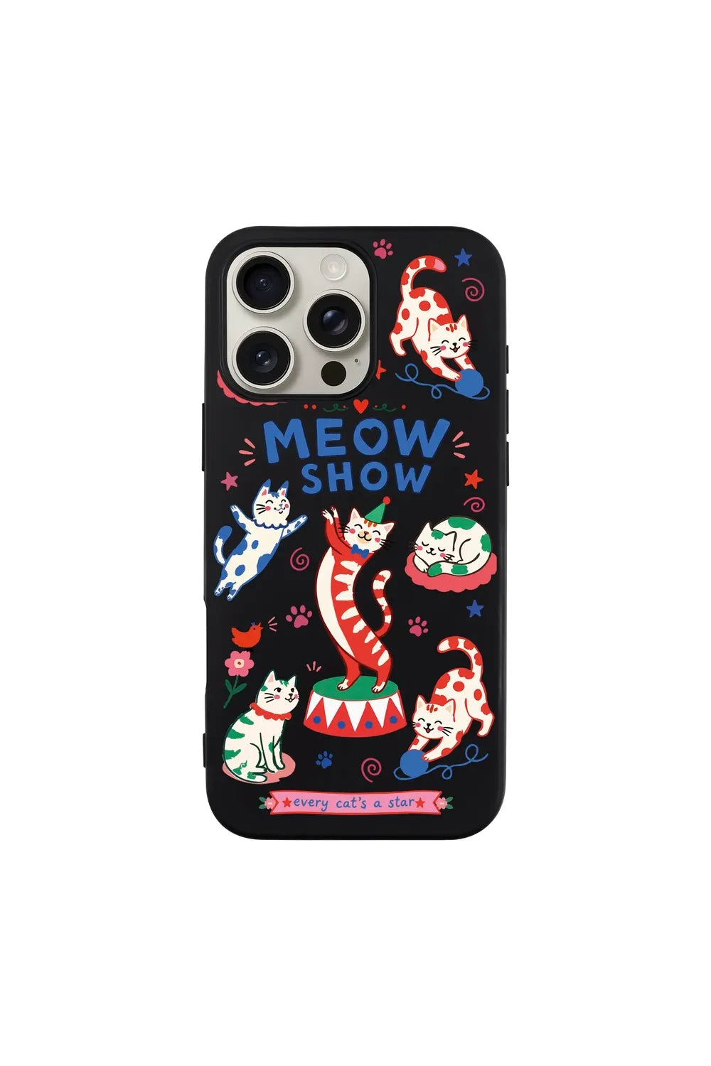 Meow Show Ultra Silikon Kılıf - Iphone 16 Pro Max - 3