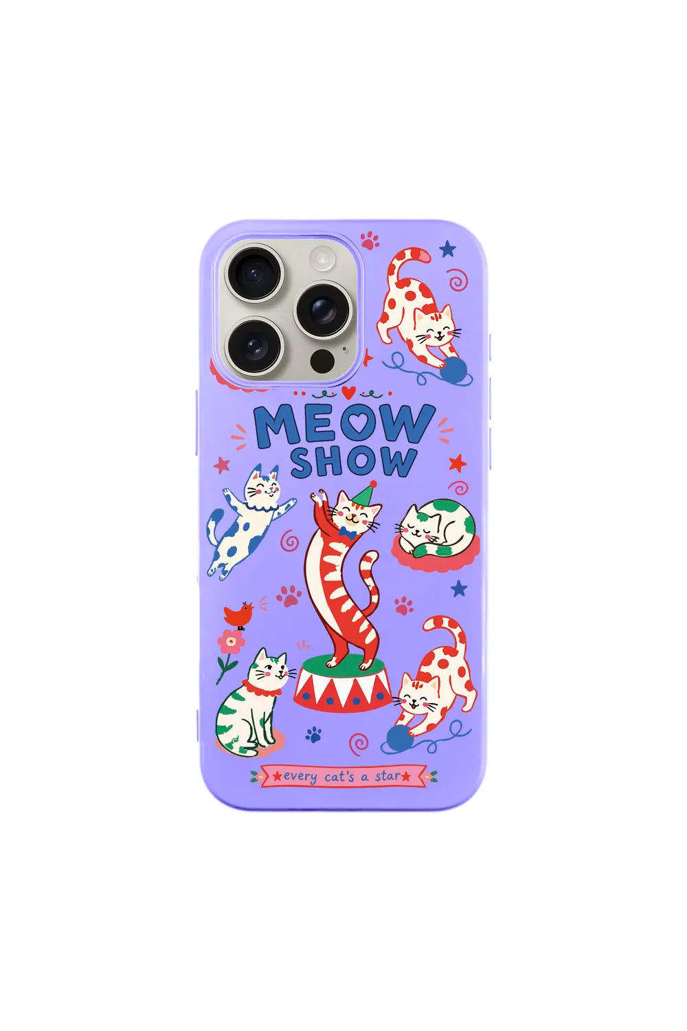 Meow Show Ultra Silikon Kılıf - Iphone 16 Plus - 6