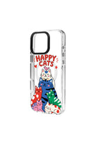 Happy Cats Clear Magsafe Kılıf - Iphone 15 Pro - 1