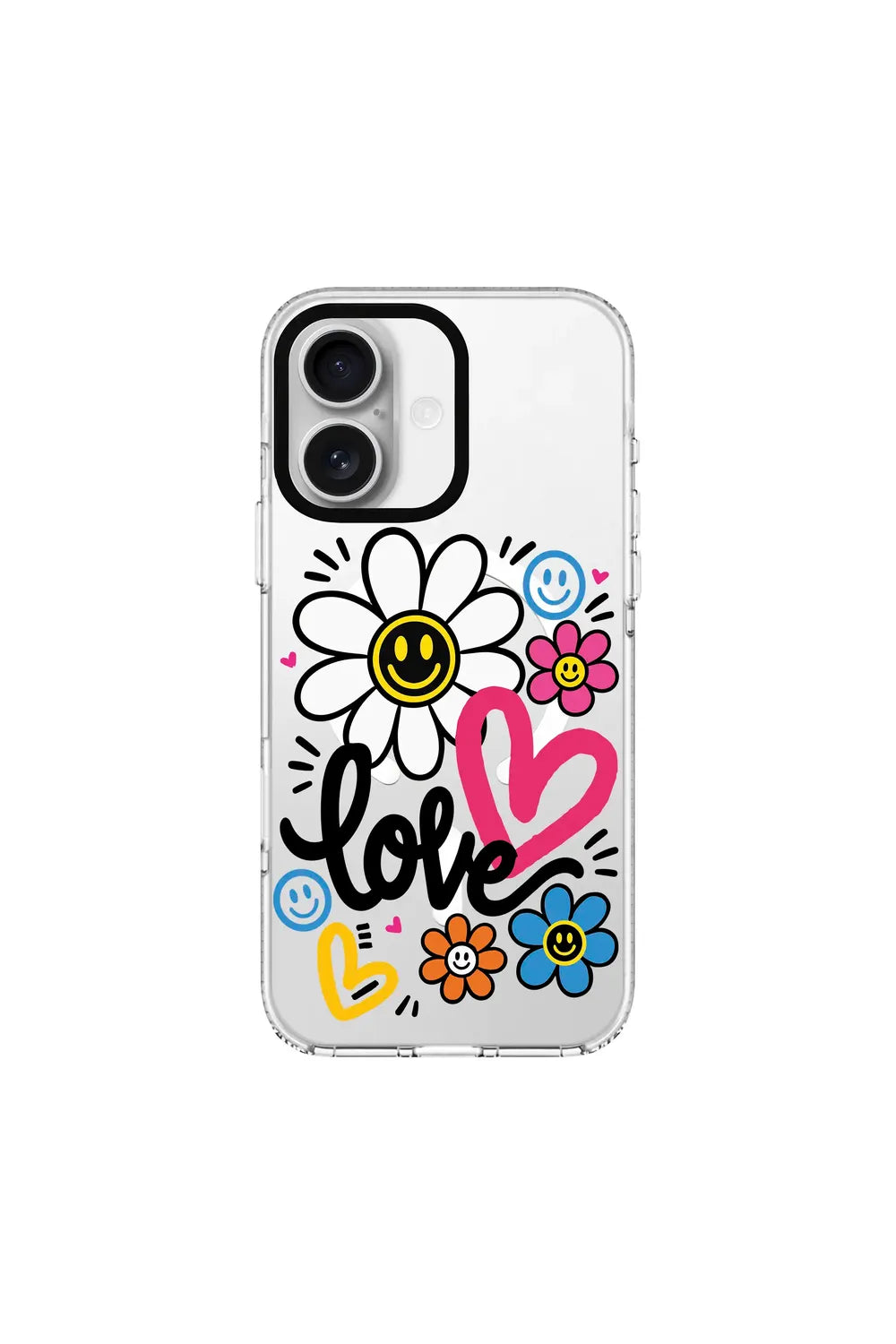 Love Bloom Clear Magsafe Kılıf, Iphone 16 - 0