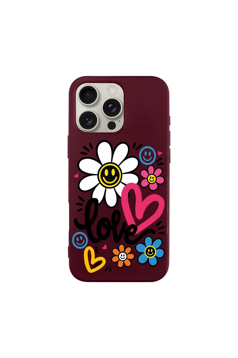 Love Bloom Ultra Silikon Kılıf, Iphone 15 Plus - 0