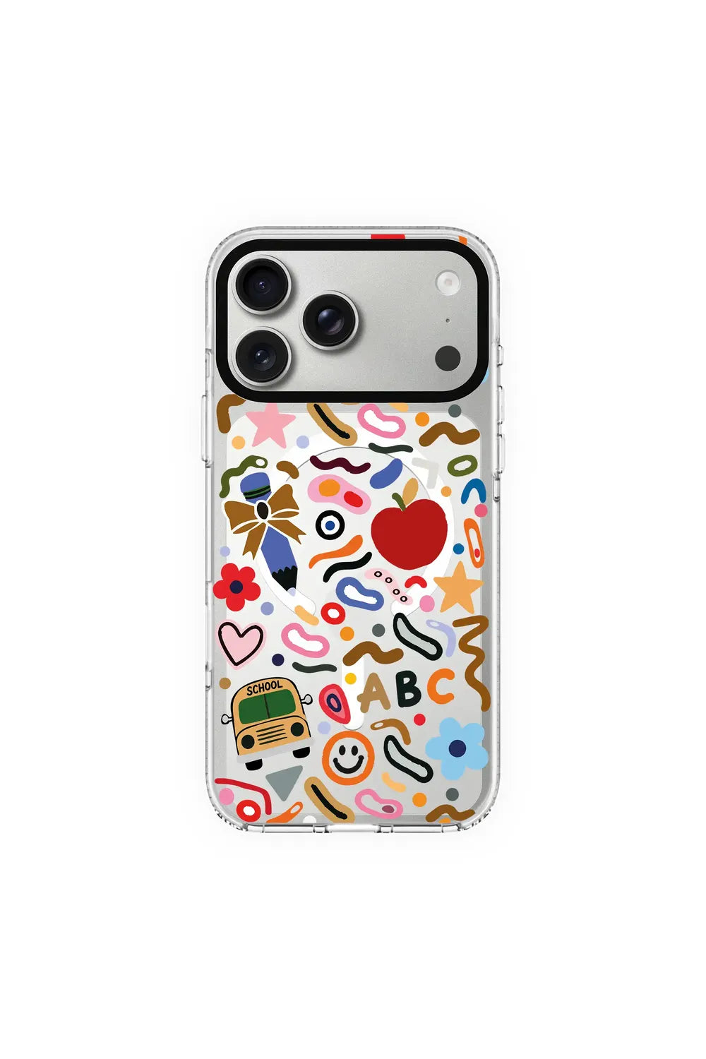 Happy School Clear Magsafe Kılıf, Iphone 17 Pro Max - 0
