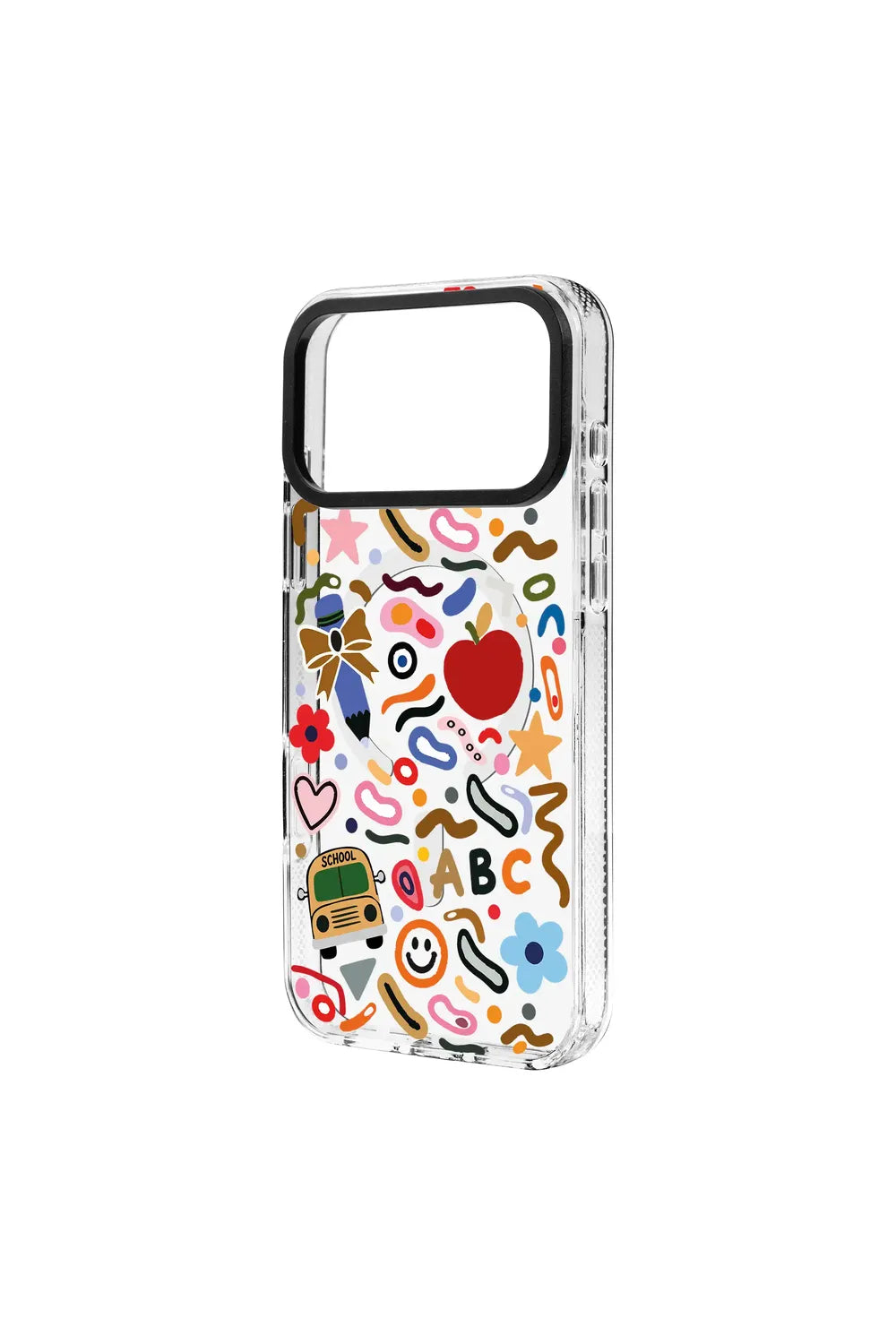 Happy School Clear Magsafe Kılıf, Iphone 17 Pro Max - 1