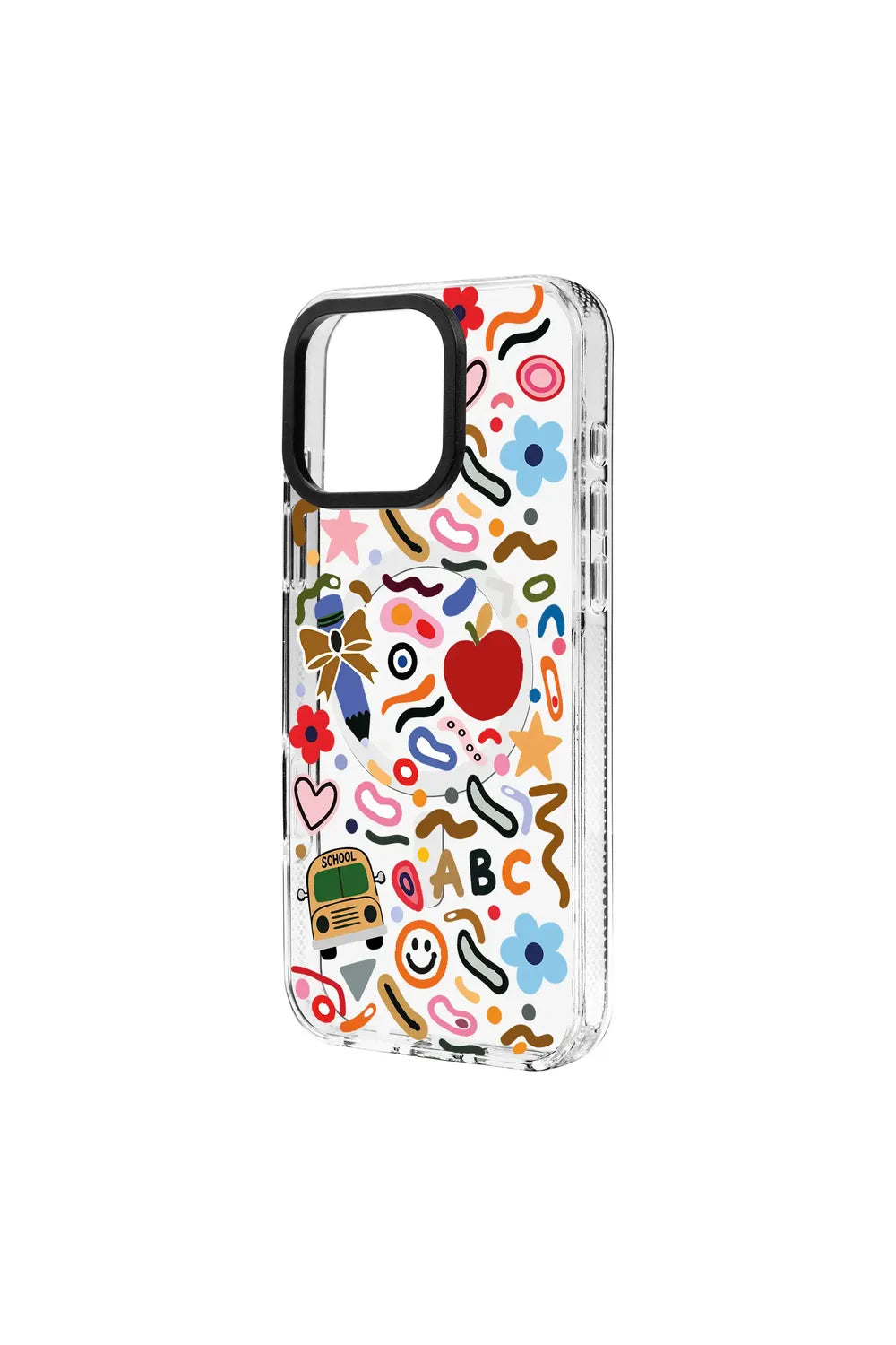 Happy School Clear Magsafe Kılıf, Iphone 15 - 1