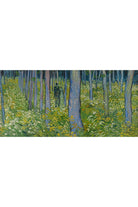 Vincent Van Gogh - İki Figürle Orman Altı - 1