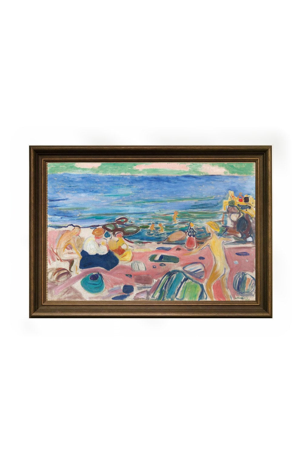 Edvard Munch - Åsgårdstrand'dan Bir Sahne - 0