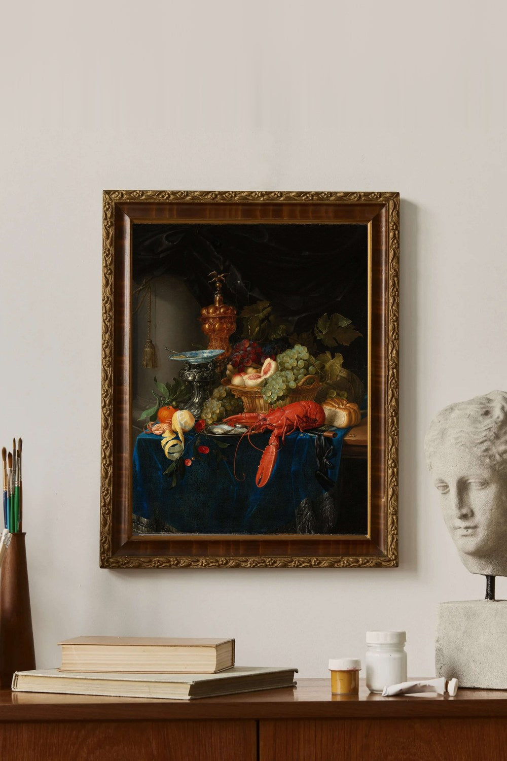 Floris Claesz. Van Dijck - Altın Kadehli Natürmort - 3