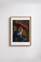 Johannes Vermeer - Kırmızı Şapkalı Kız - 3
