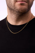 Kablo Ve Gurmet Zincir Kolye, Gold - 2