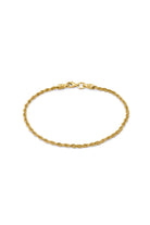 Halat Zincir Bileklik, Gold - 0