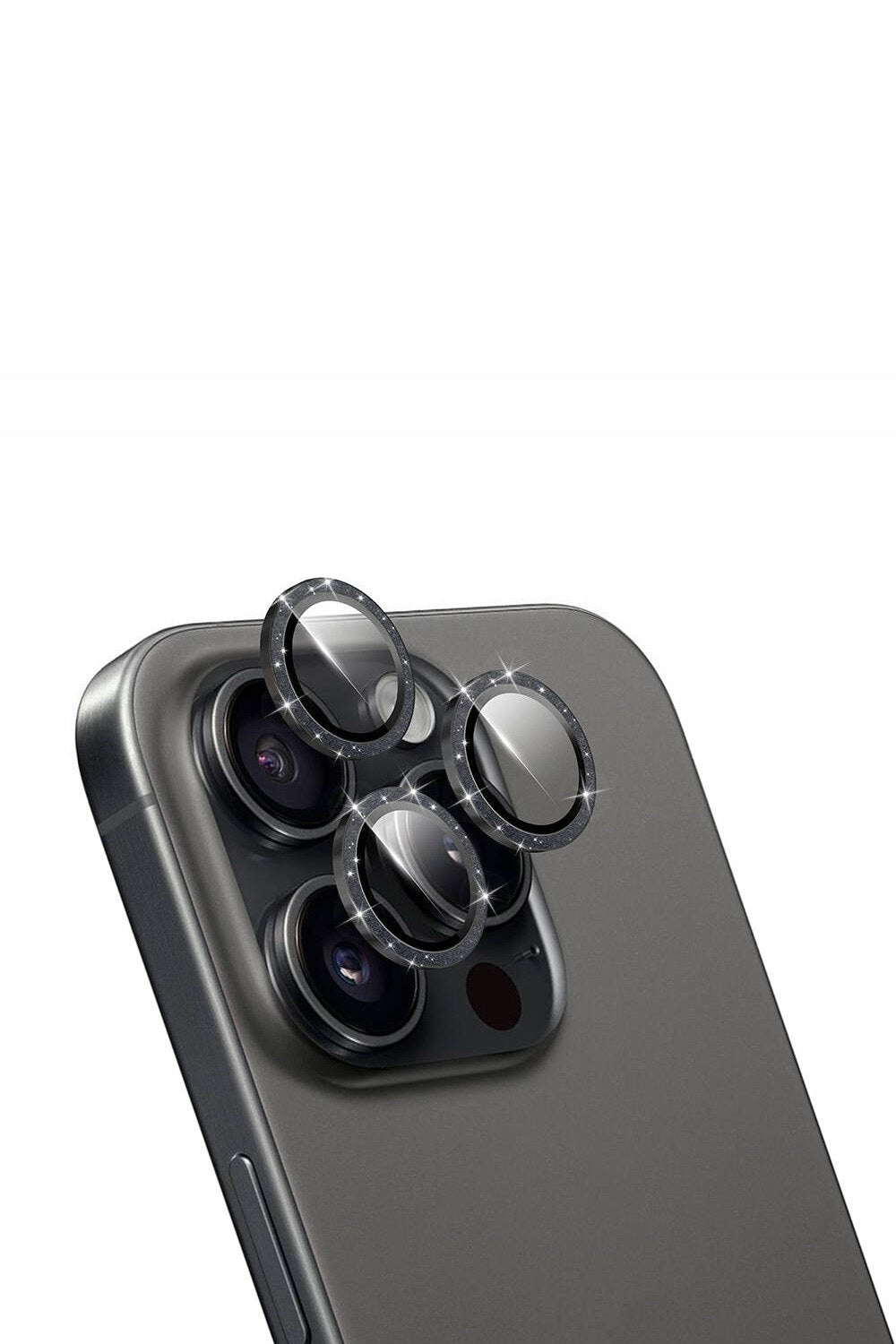 Lg-006 Diamond Kolay Uygulamalı Kamera Lens Koruyucu — Iphone 16 Pro Max - 0