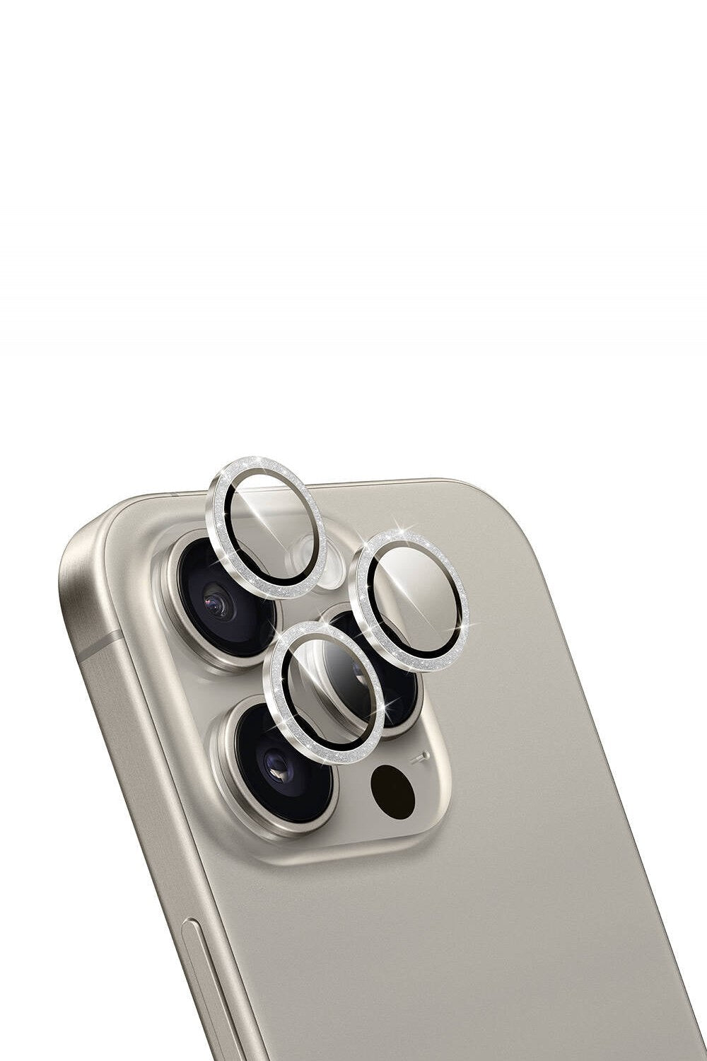 Lg-006 Diamond Kolay Uygulamalı Kamera Lens Koruyucu — Iphone 16 Pro Max - 1