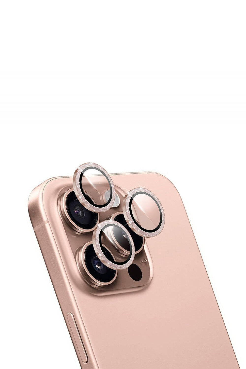 Lg-006 Diamond Kolay Uygulamalı Kamera Lens Koruyucu — Iphone 16 Pro - 2