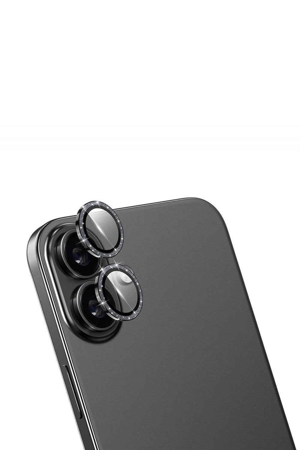 Lg-006 Diamond Kamera Lens Koruyucu — Iphone 16 Plus - 0
