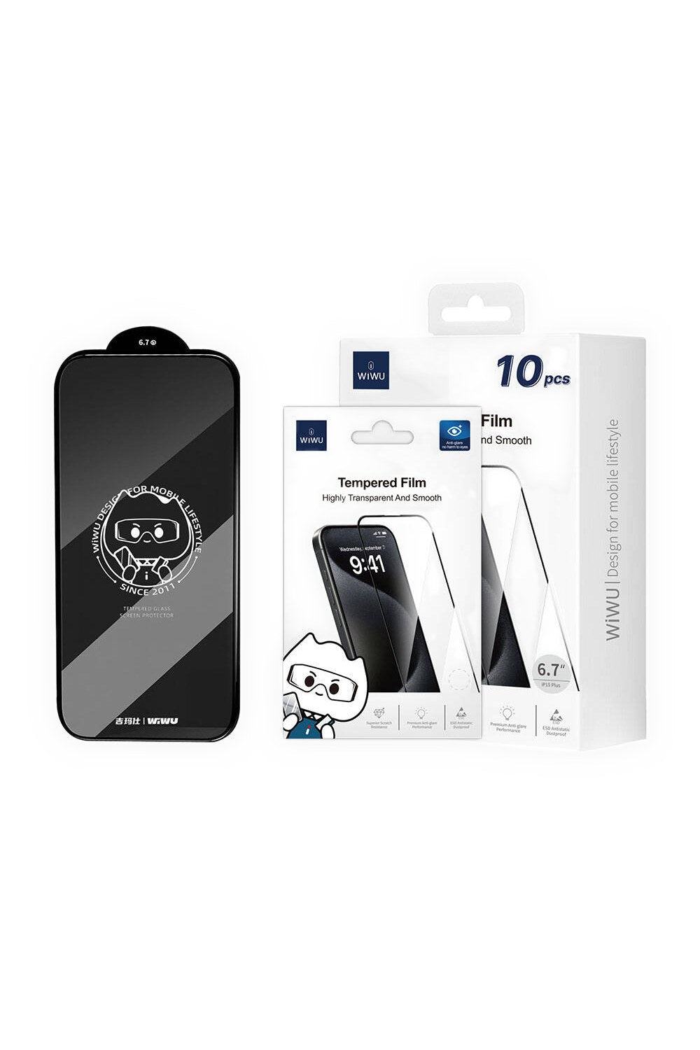 Gt-008 Şeffaf Ekran Koruyucu, 10'lu Paket — Iphone 16 Pro Max - 2