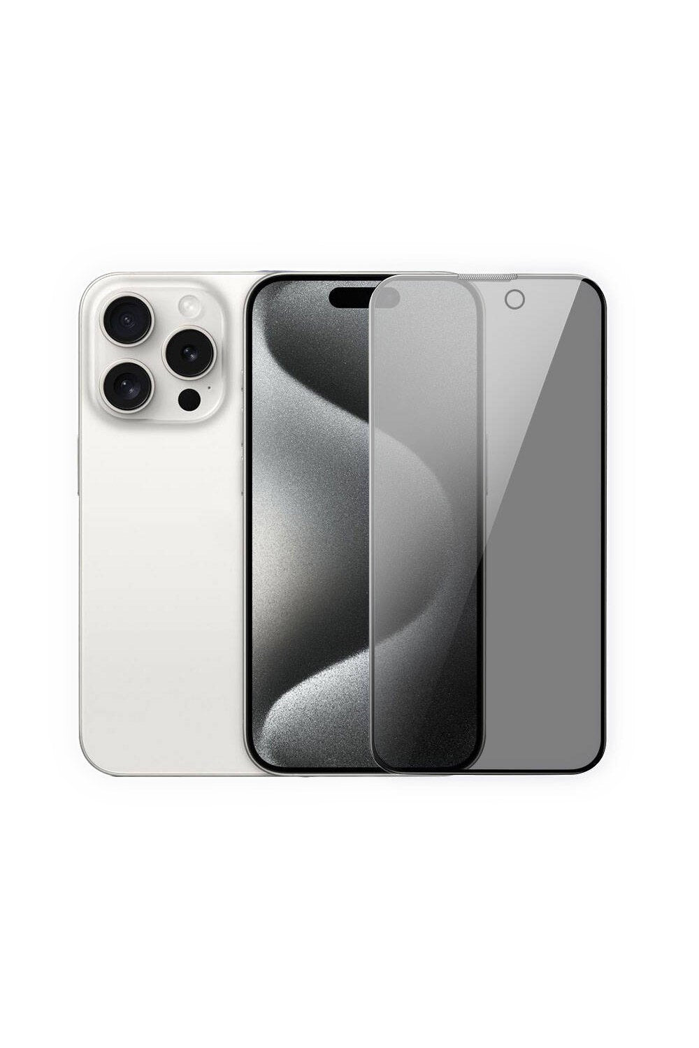 Iprivacy Hd Anti-Peep Ekran Koruyucu — Iphone 15 Pro Max - 1