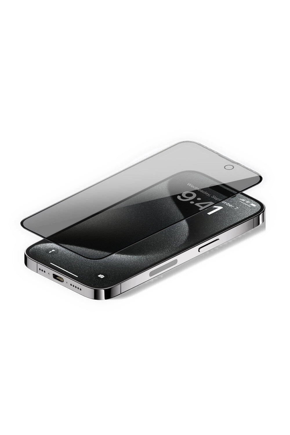Iprivacy Hd Anti-Peep Ekran Koruyucu — Iphone 15 Pro Max - 2