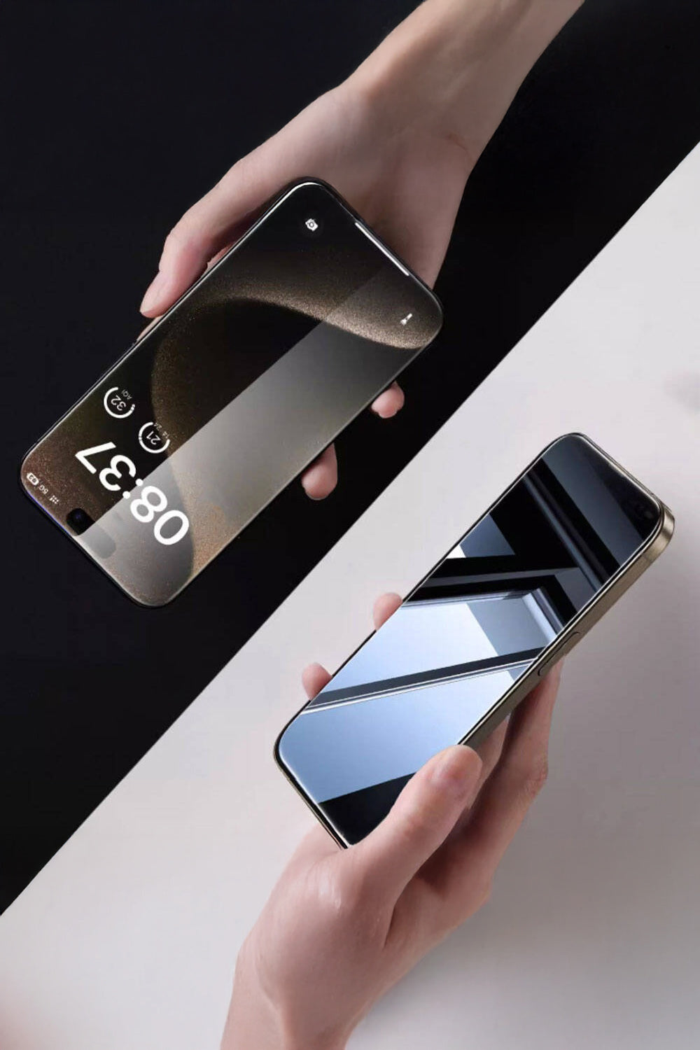 Iprivacy Hd Anti-Peep Ekran Koruyucu — Iphone 15 Pro - 3