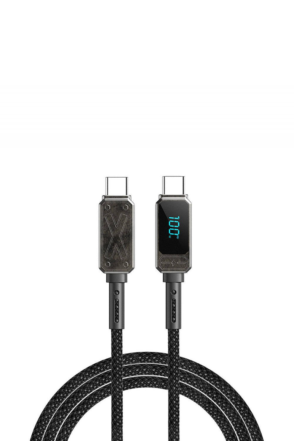 Titan Serisi Wi-C038 Type-C - Type-C Pd Led Şarj Ve Data Kablosu, 100 W, 1,2 M - 0