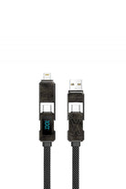 Wi-C039 Titan Serisi 4'ü 1 Arada Led Göstergeli Şarj Kablosu, 15 Cm - 0