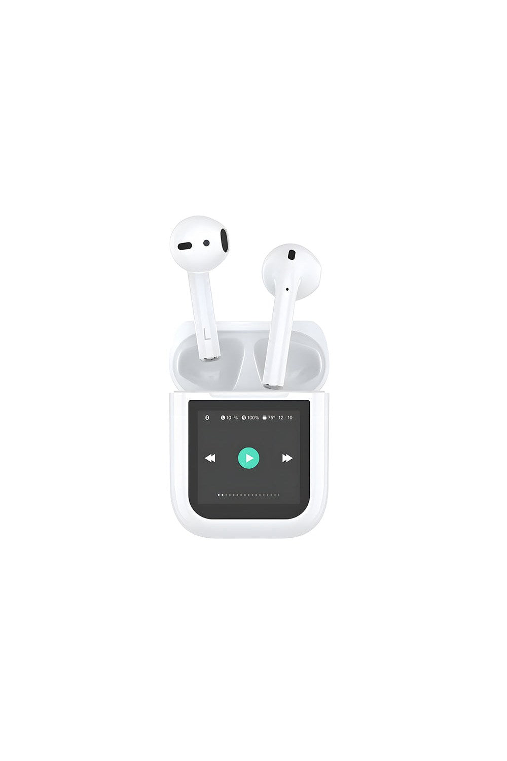 Airbuds T24 Dokunmatik Lcd Ekranlı Tws Bluetooth Kulaklık, V5.4 - 0