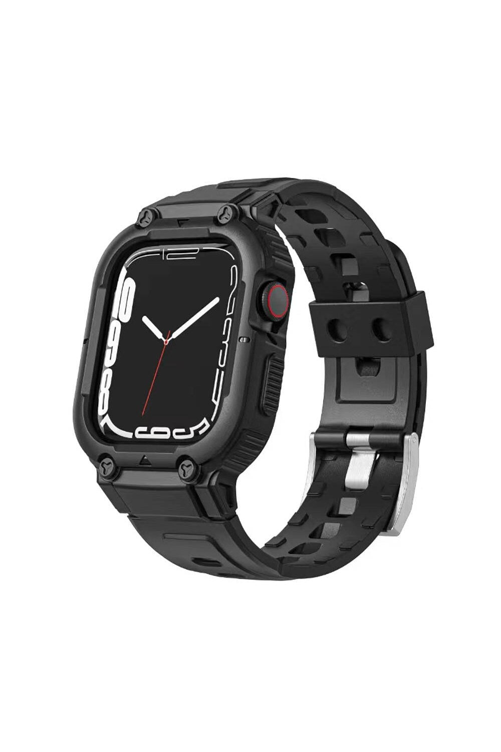 Armor 2'si 1 Arada Kasa Koruyucu Ve Silikon Kordon — Apple Watch 42 Mm - 4