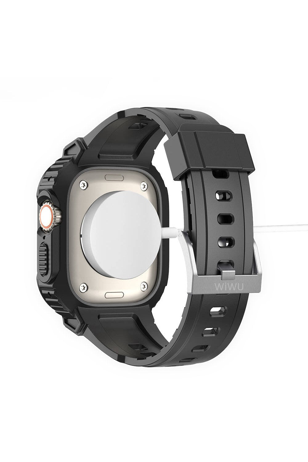 Armor 2'si 1 Arada Kasa Koruyucu Ve Silikon Kordon — Apple Watch 44 Mm - 7