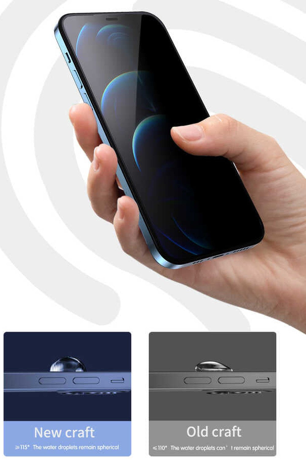 Iprivacy Hd Anti-Peep Ekran Koruyucu — Iphone 16e - 4
