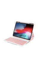 Ipad Uyumlu Gizli Kalem Bölmeli Klavyeli Kılıf - 4