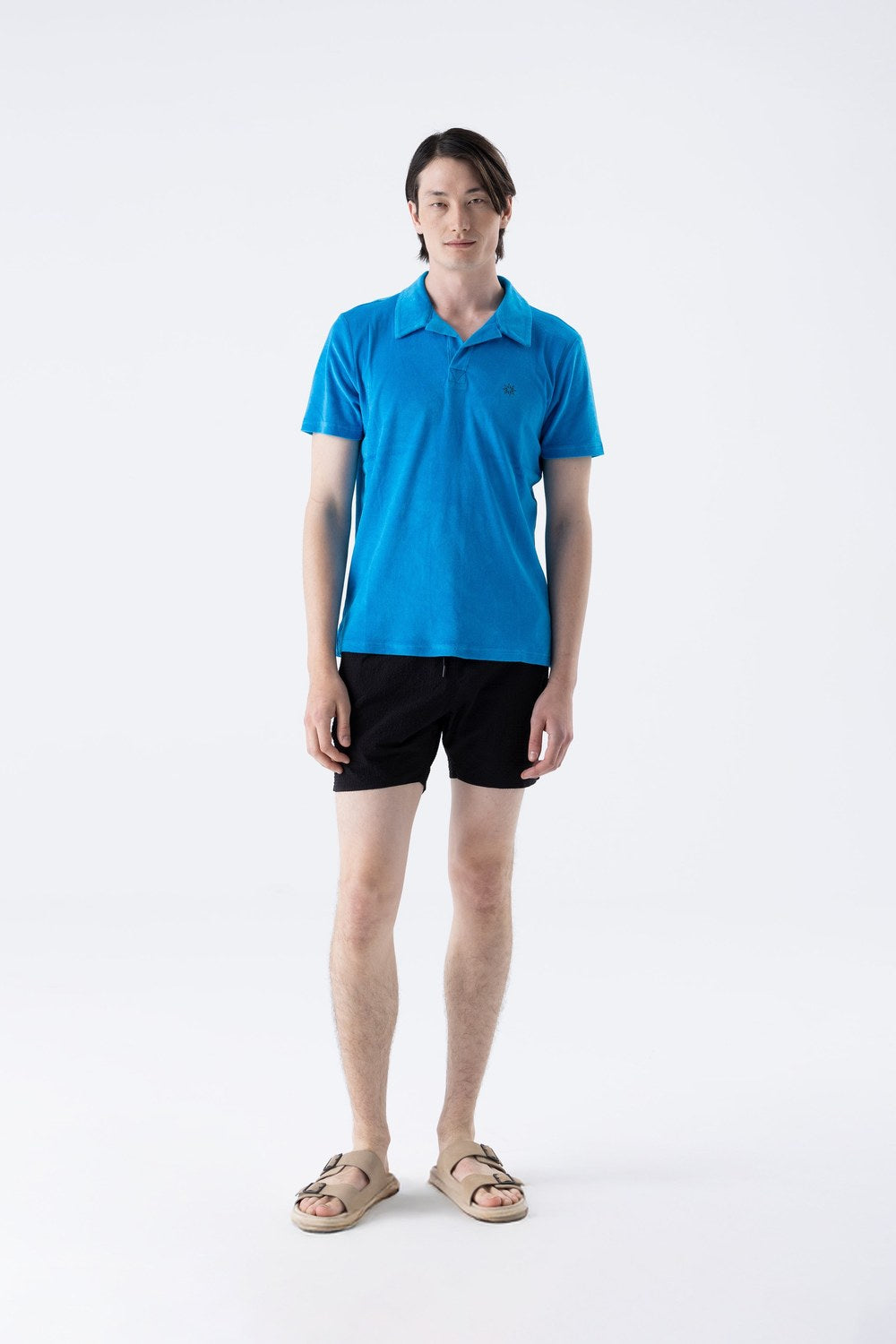 Towel Cotton Polo Tişört - 6