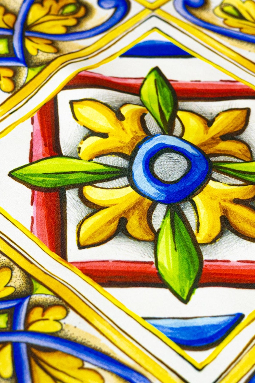 Maiolica Püsküllü Kırlent - 1