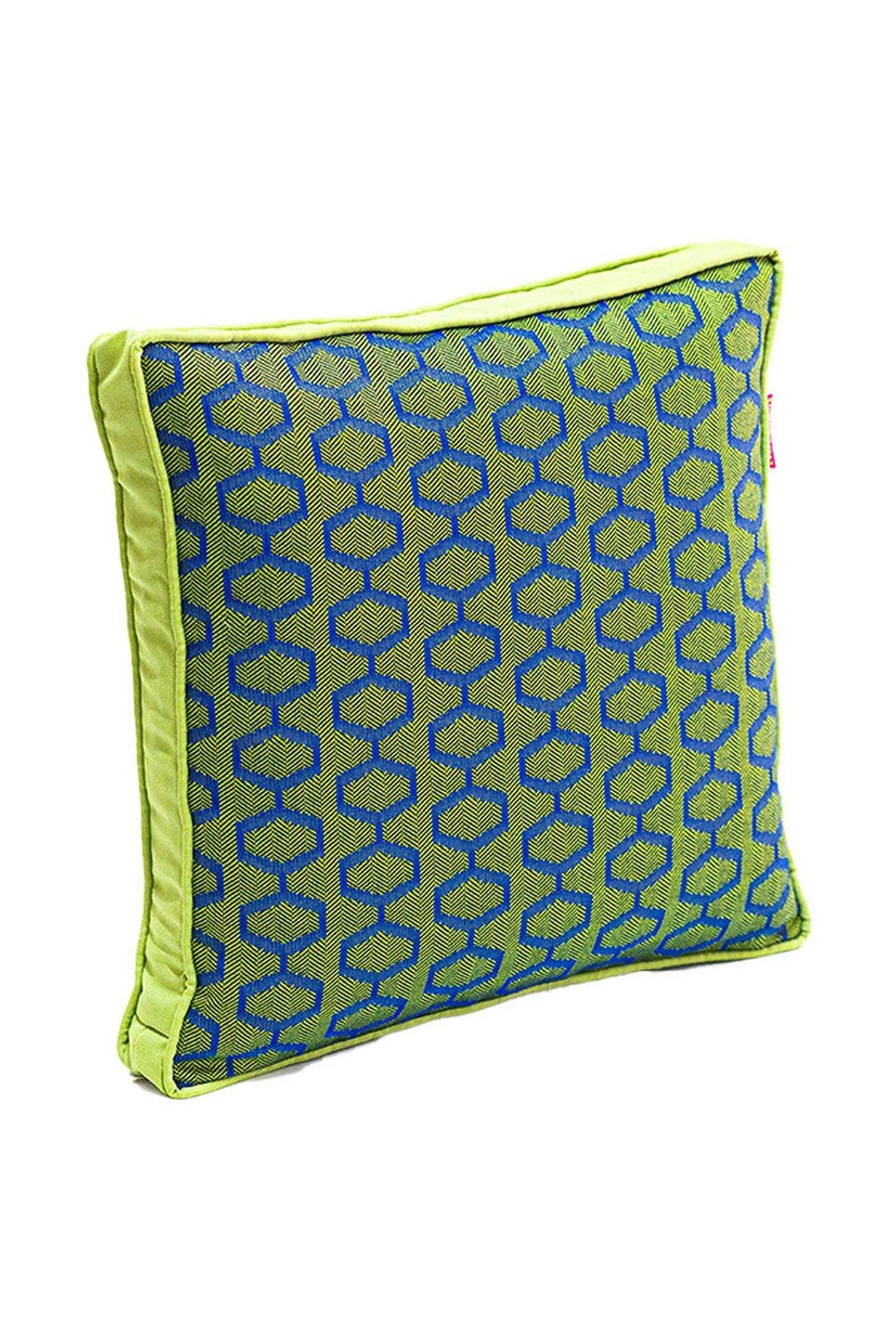 Yeşil Geometrik Desen Outdoor Kırlent - 2