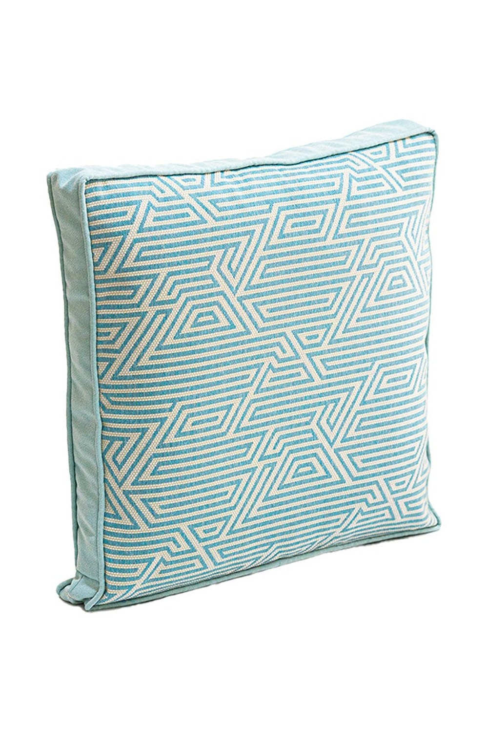 Geometrik Desen Mint Outdoor Kırlent - 2