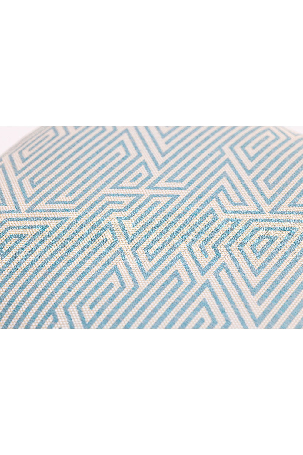 Geometrik Desen Mint Outdoor Kırlent - 6
