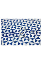 Lacivert Geometrik Desenli Outdoor Kırlent - 13