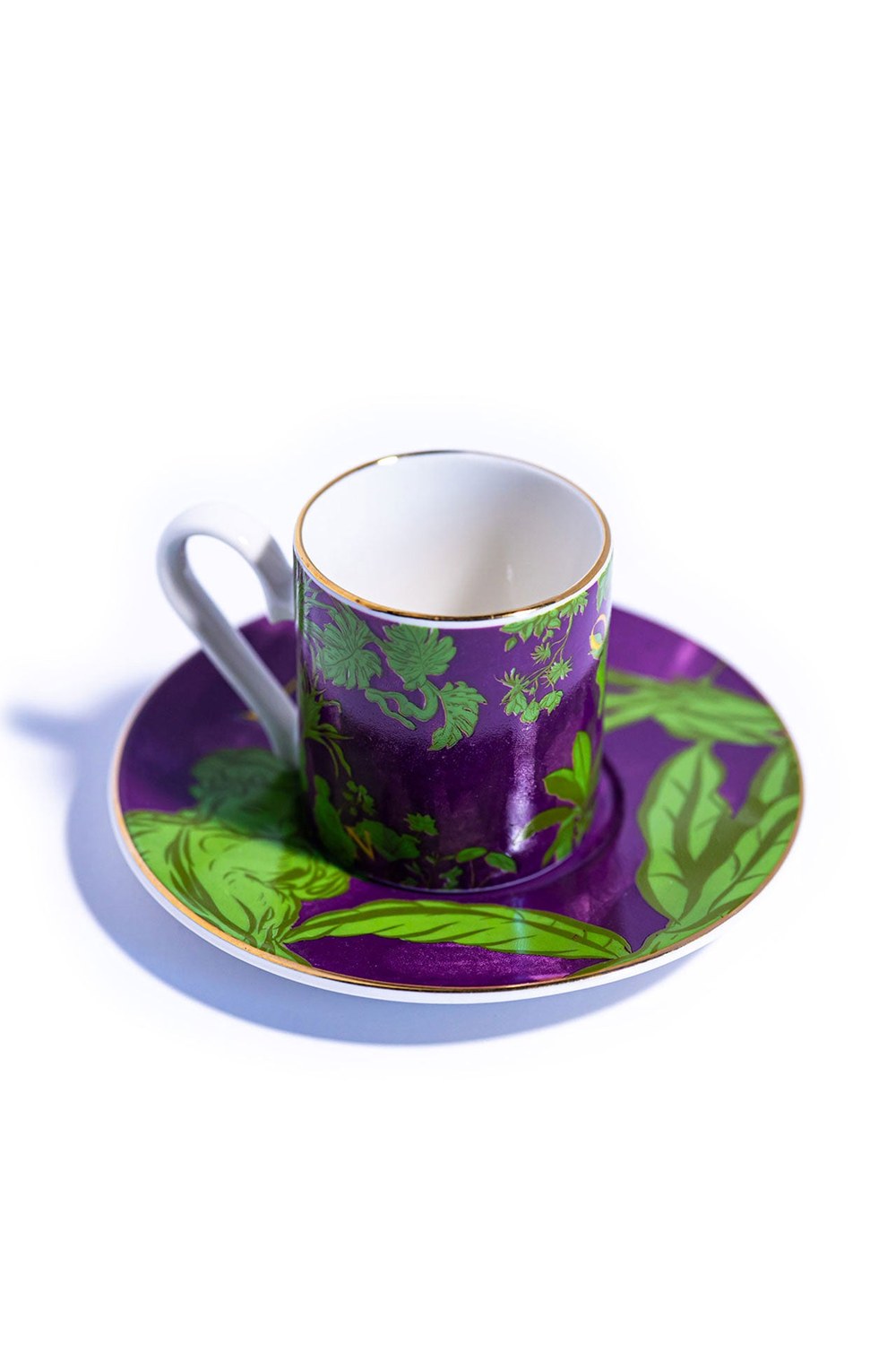 Signature Purple Kahve Fincanı (2'li Set) - 10