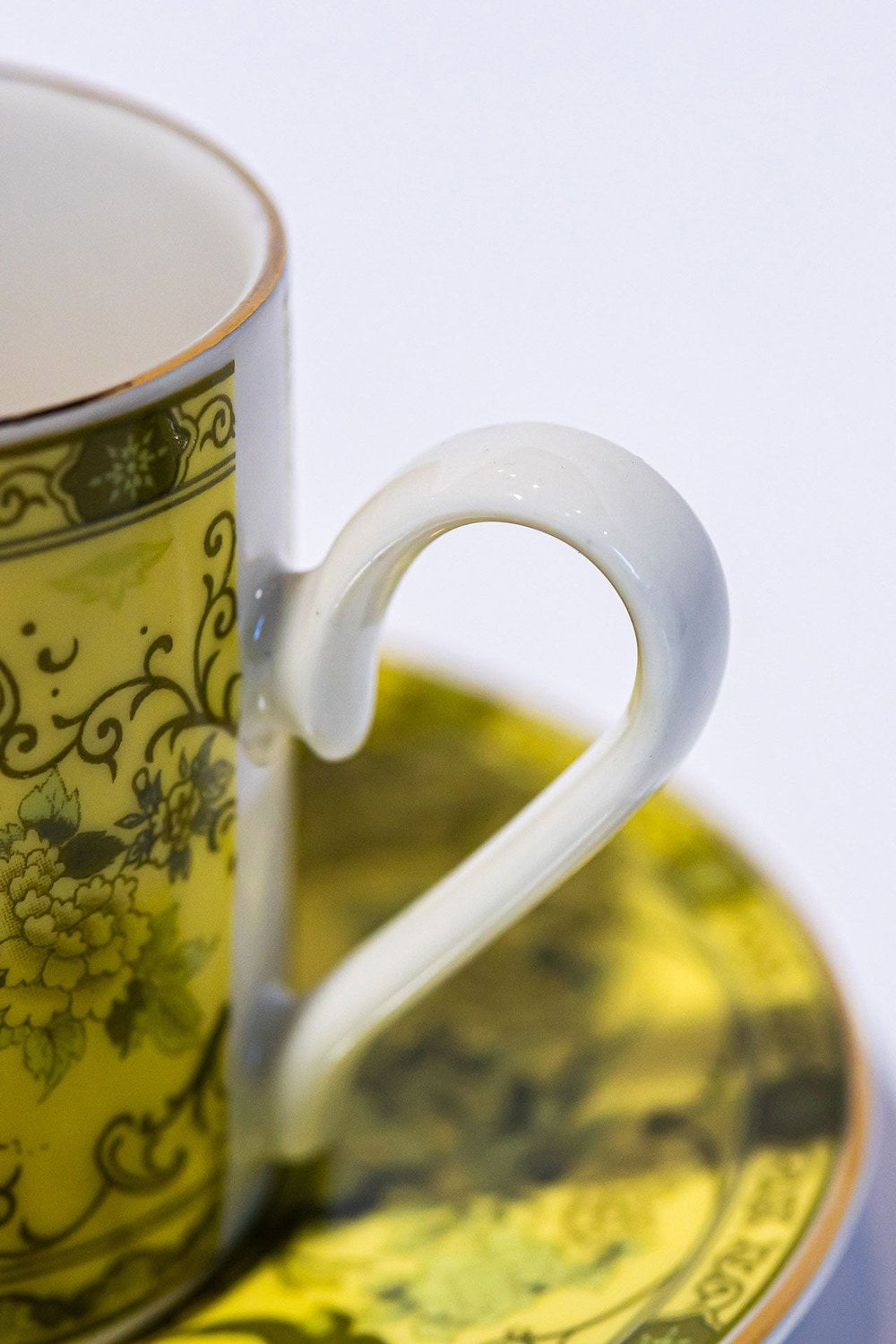 Eternal Milk Yellow Kahve Fincanı (2'li Set) - 9