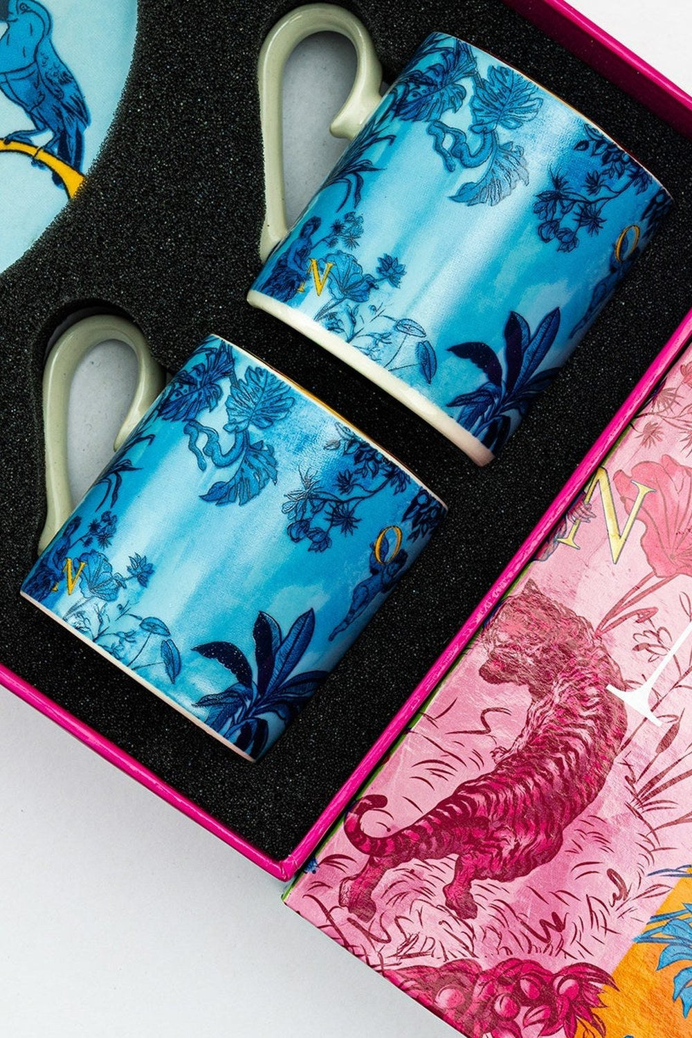 Signature Blue Kahve Fincanı (2'li Set) - 0