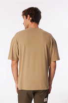 Bisiklet Yaka Tasarım Detaylı Erkek T-Shirt - 4