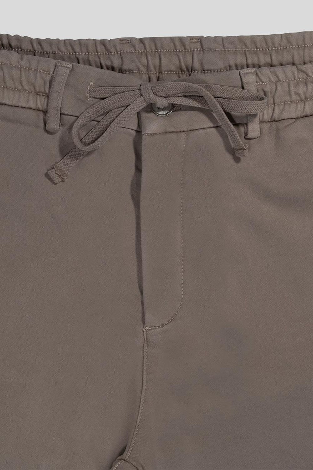Beli Lastikli Dik Cep Arka Cep Çıtçıt Detaylı Erkek Pantolon - 1
