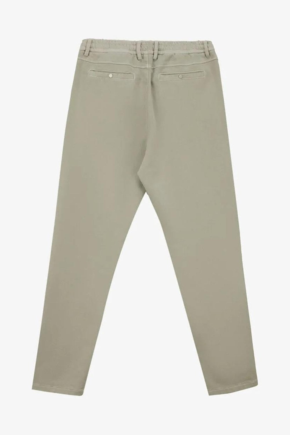 Beli Lastikli Dik Cep Arka Cep Çıtçıt Detaylı Erkek Pantolon - 4