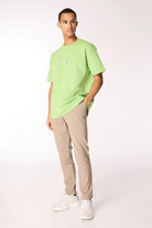 Normal Bel Kordonlu Chino Erkek Pantolon - 3