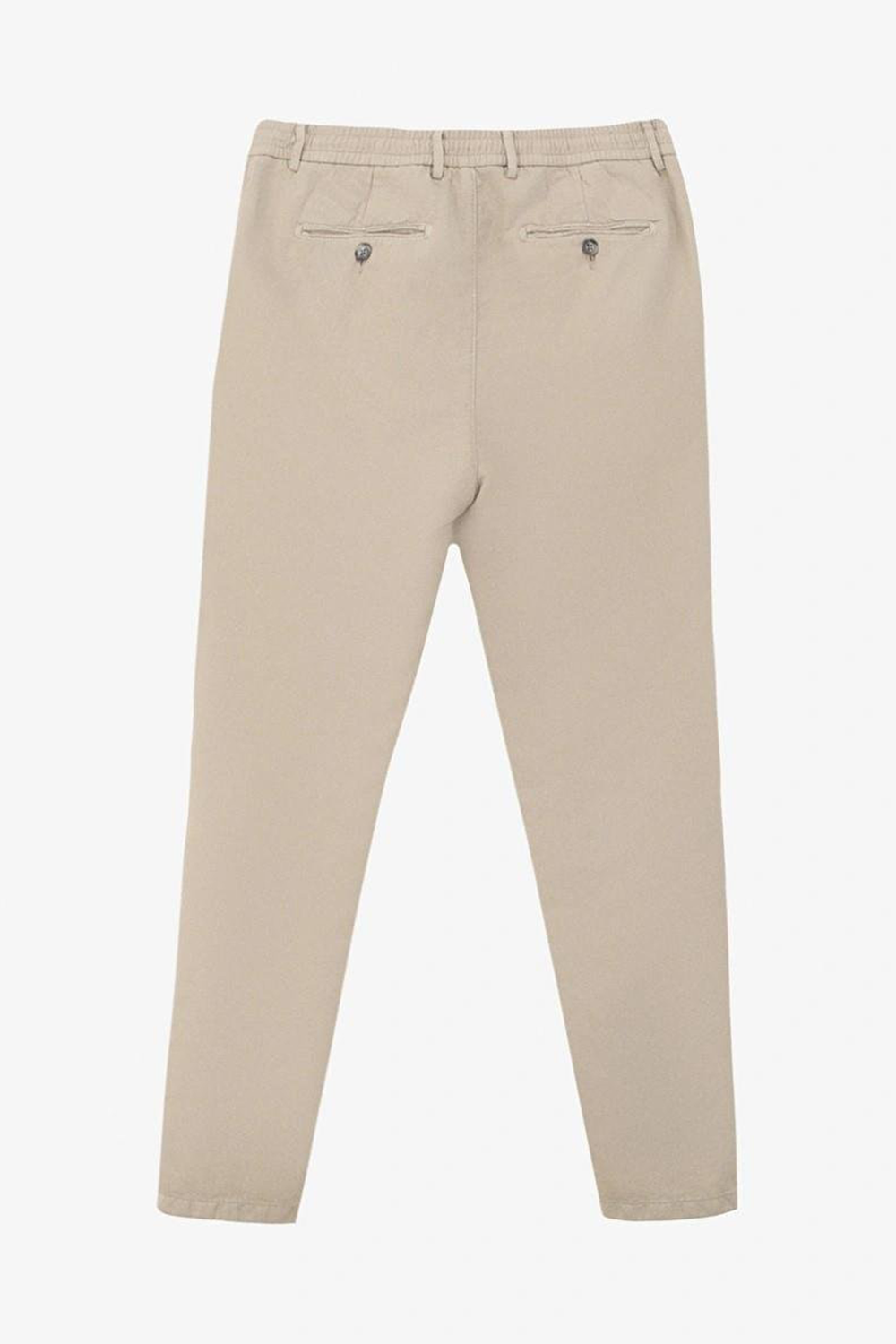 Beli Lastikli Arka Fleto Cepli Regular Erkek Pantolon - 5