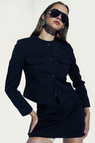 Irma Koton Ceket Lacivert - 3